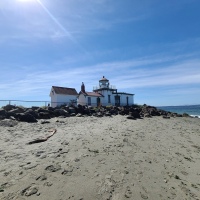 A Surprise Hike in the City - West Point Light House & Beach